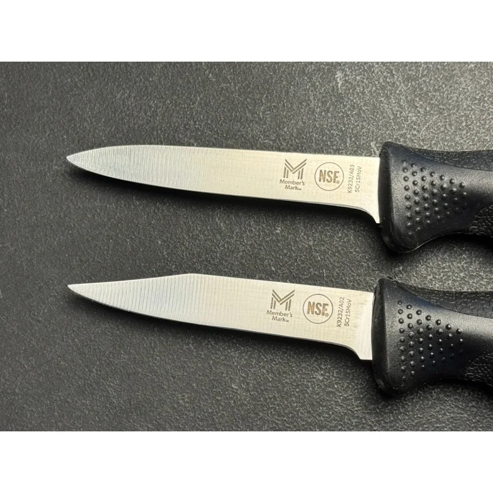 Member's Mark 2pc Paring Knife Set 3.25